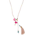 FREE GIFT | Neon pink flamingo necklace